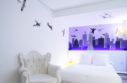 Habitación doble Superior del hotel Dormirdcine Cooltural Rooms. Foto 1