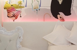 Habitación doble Superior 2 camas del hotel Dormirdcine Cooltural Rooms. Foto 1