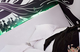 Habitación doble Superior 2 camas del hotel Dormirdcine Cooltural Rooms. Foto 2