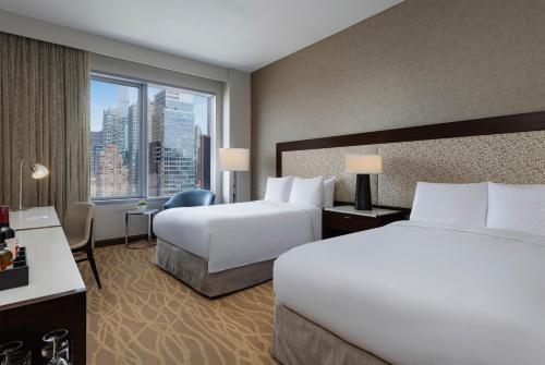 Habitación Doble Premium con vistas al centro de la ciudad - 2 camas dobles - Adaptada para personas con movilidad reducida del hotel Intercontinental New York Times Square