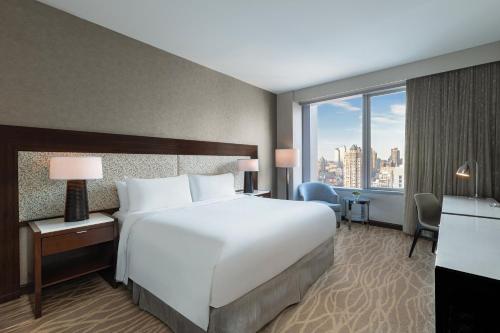 Habitación Premium con cama extragrande y vistas al centro de la ciudad del hotel Intercontinental New York Times Square