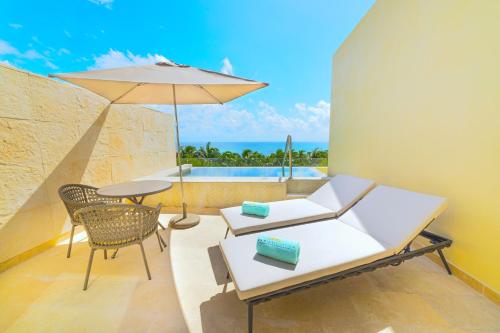 Selección Familiar - Suite Junior con piscina privada en la azotea del hotel Grand Palladium Kantenah Resort and Spa All Inclusive. Foto 1