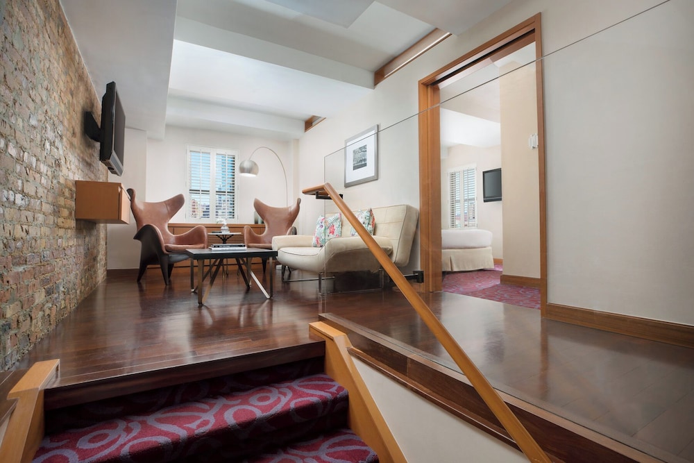 Suite ejecutiva, 1 cama de matrimonio grande con sofá cama (Carriage House) del hotel Hotel 57