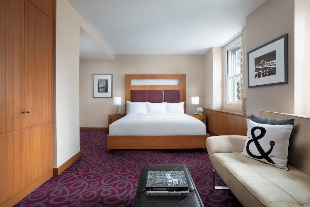 Suite estudio junior, 1 cama de matrimonio grande con sofá cama del hotel Hotel 57. Foto 3