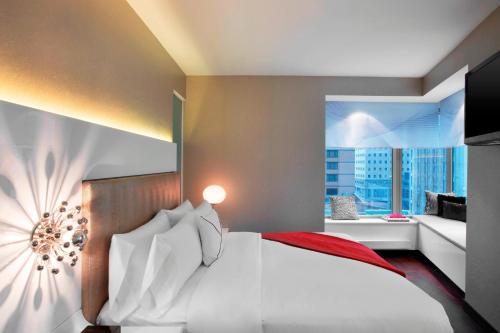 Suite de 1 dormitorio con vistas a la ciudad - 1 cama extragrande - No fumadores del hotel The Washington. Foto 3