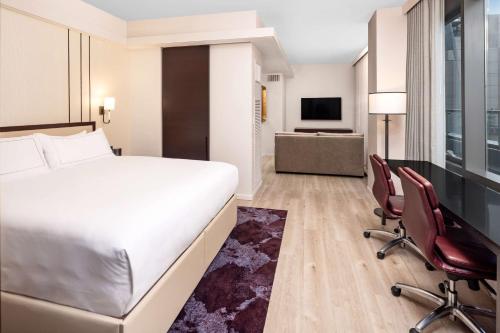 Estudio Premier con cama grande del hotel Hilton Club West 57th Street New York. Foto 1