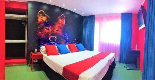 Habitación Doble del hotel Indiana. Foto 3