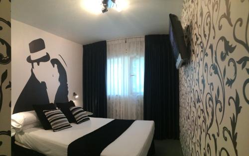 Habitación Doble del hotel Indiana. Foto 15