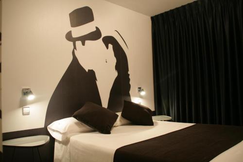 Habitación Doble del hotel Indiana. Foto 16