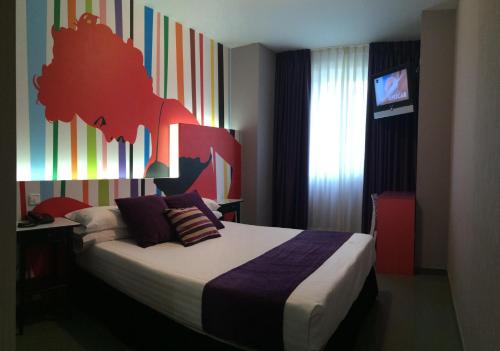 Habitación Doble del hotel Indiana. Foto 17