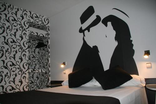 Habitación Doble del hotel Indiana. Foto 20