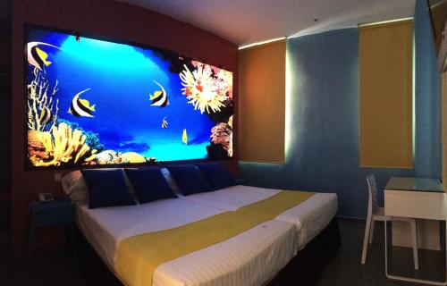 Habitación Triple del hotel Indiana. Foto 4