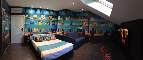 Habitación Familiar del hotel Indiana. Foto 4