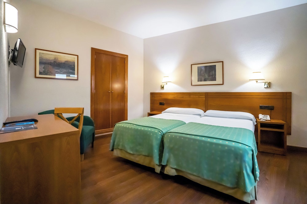Habitación con 1 cama doble o 2 individuales del hotel Yit Conquista De Toledo. Foto 4