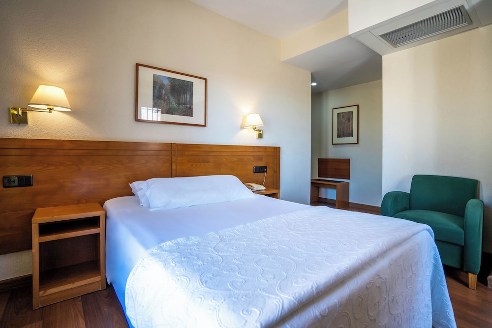 Habitación con 1 cama doble o 2 individuales del hotel Yit Conquista De Toledo. Foto 5