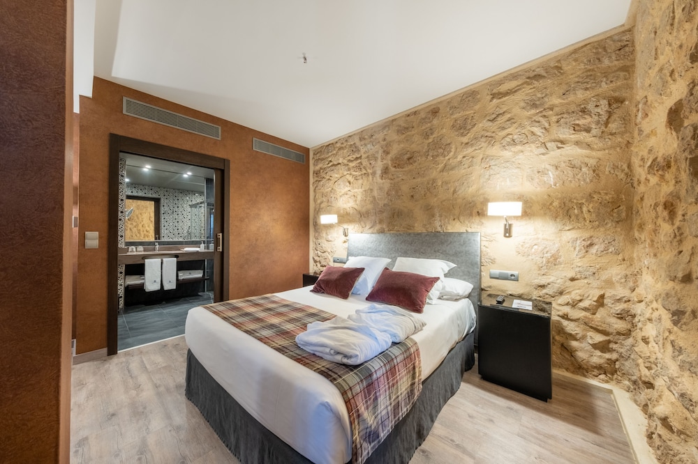 Habitación estándar con 1 cama doble o 2 individuales del hotel Castilla Termal Burgo De Osma. Foto 3