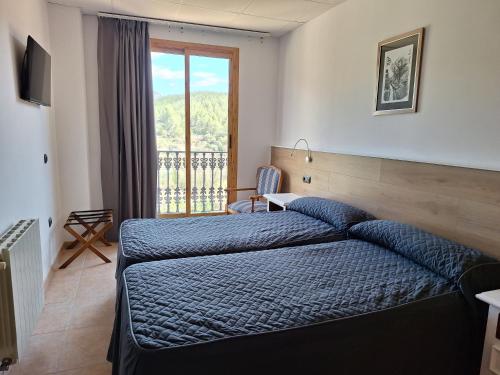 Habitación Doble con vistas al río del hotel Xauen