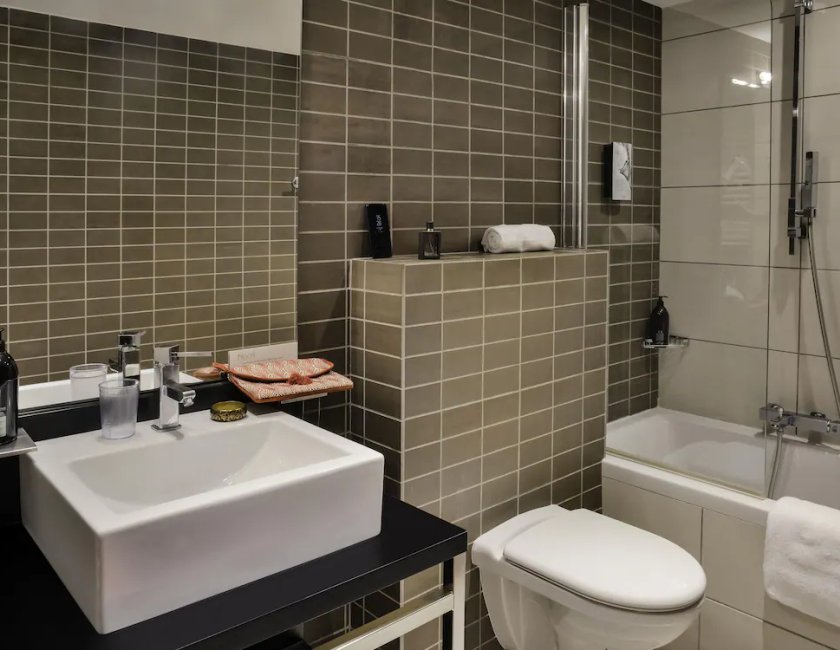 Estudio Con Cocina 1 Cama doble del hotel Adagio Grenoble Centre. Foto 3