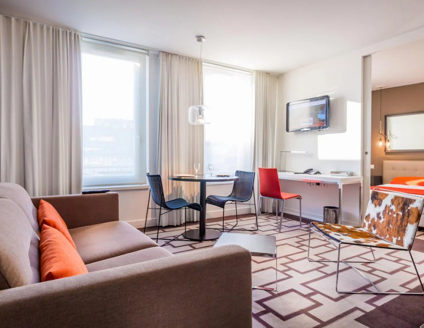Apartamento Con Cocina 2 habitaciones 3 camas dobles del hotel Adagio Grenoble Centre