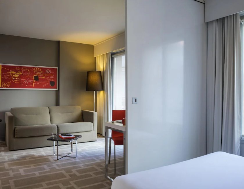 Apartamento Con Cocina 2 habitaciones 3 camas dobles del hotel Adagio Grenoble Centre. Foto 3