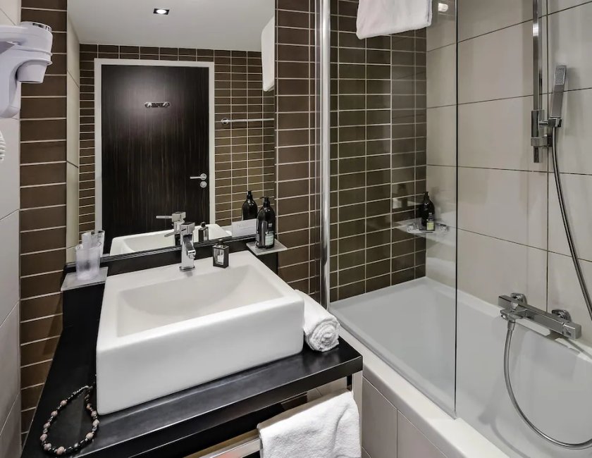 Apartamento Con Cocina 2 habitaciones 3 camas dobles del hotel Adagio Grenoble Centre. Foto 4