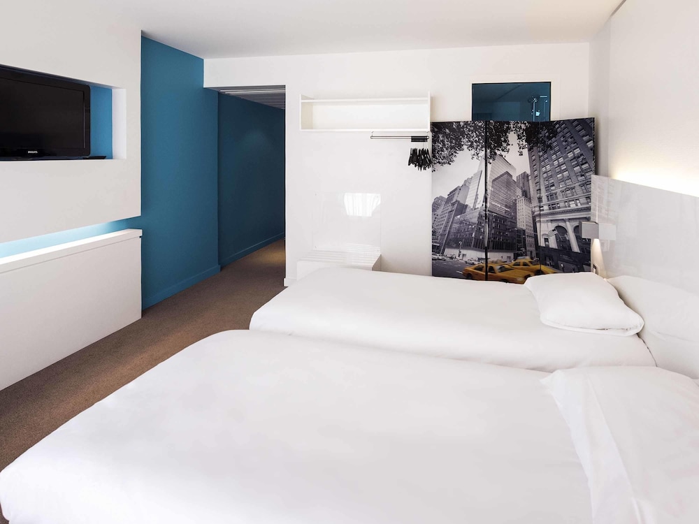 Habitación estándar con 2 camas individuales del hotel Ibis Styles Menton Centre