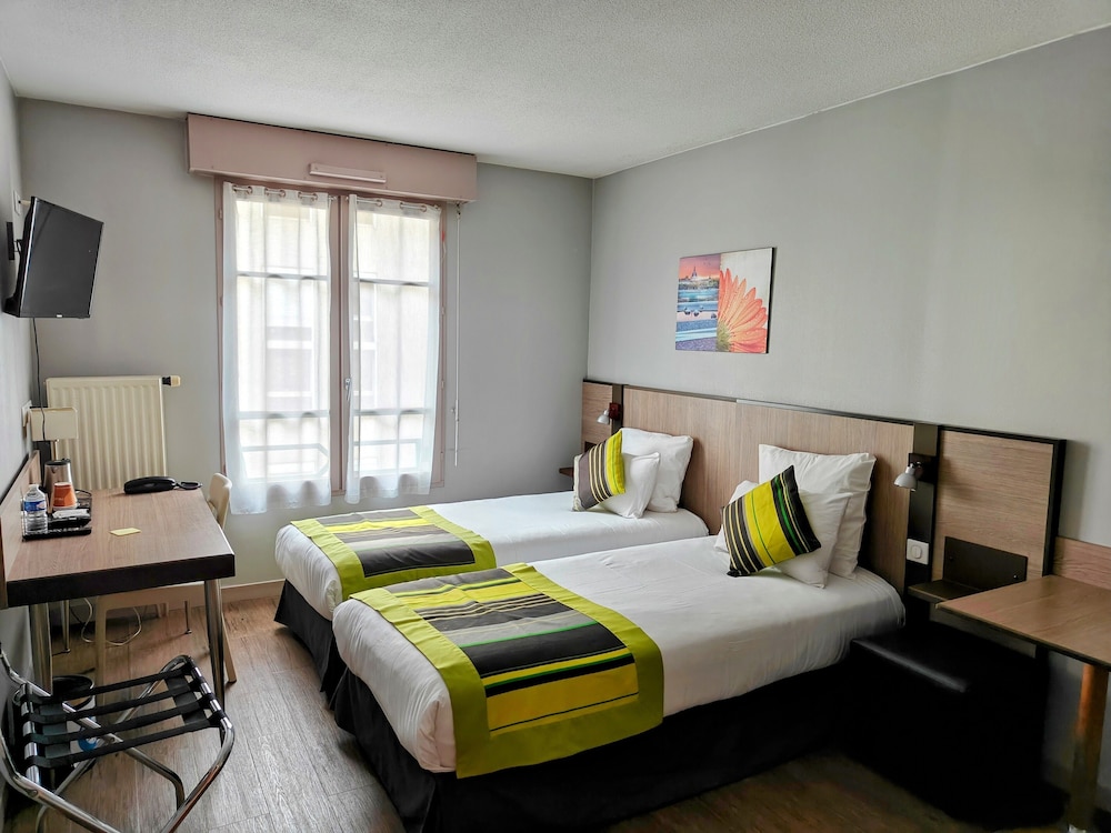 Estudio con 2 camas individuales del hotel Adagio Access Lyon Centre Université. Foto 4