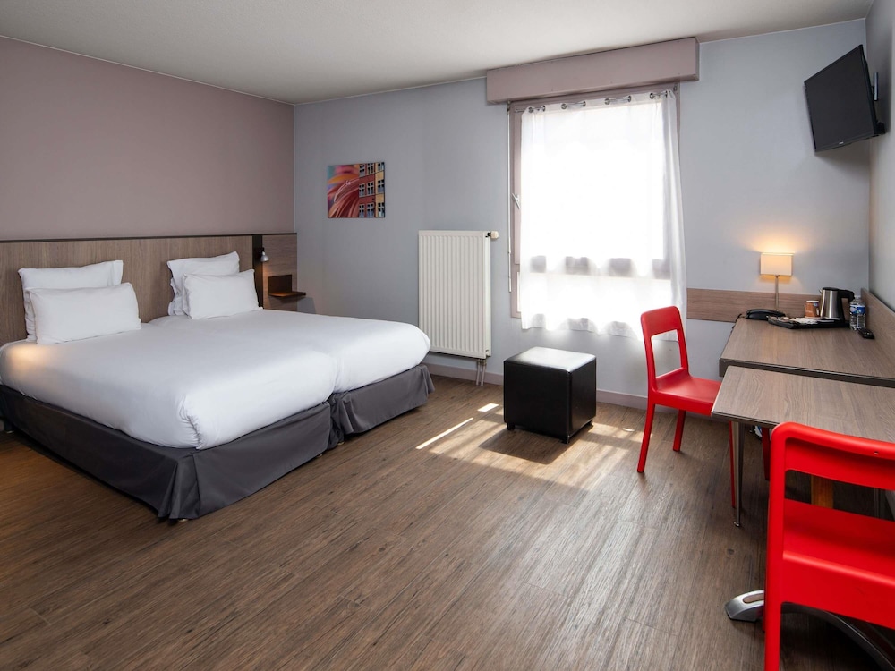 Estudio con 2 camas individuales del hotel Adagio Access Lyon Centre Université. Foto 19