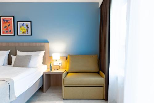 Habitación Estándar - 1 cama grande del hotel Garner Hotel Dusseldorf - Main Station by IHG. Foto 8