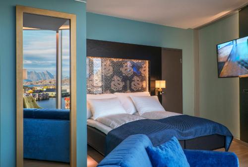 Suite Esquinera del hotel Thon Lofoten. Foto 1