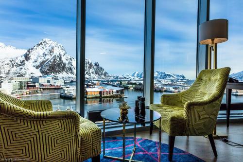 Suite Esquinera del hotel Thon Lofoten. Foto 4