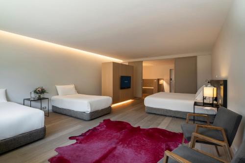 Habitación Cuádruple Superior del hotel Eurostars Pamplona