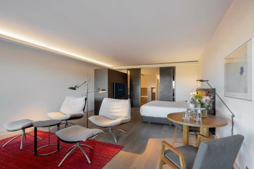Suite Junior con terraza del hotel Eurostars Pamplona