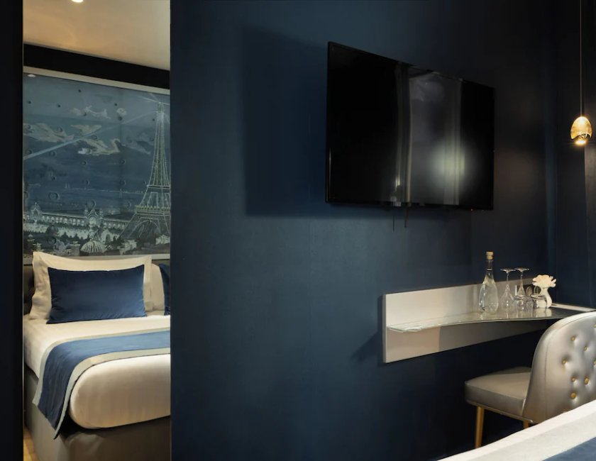Habitación Clásica del hotel Les Bulles de Paris