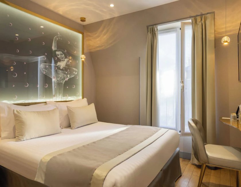 Habitación Clásica del hotel Les Bulles de Paris. Foto 8