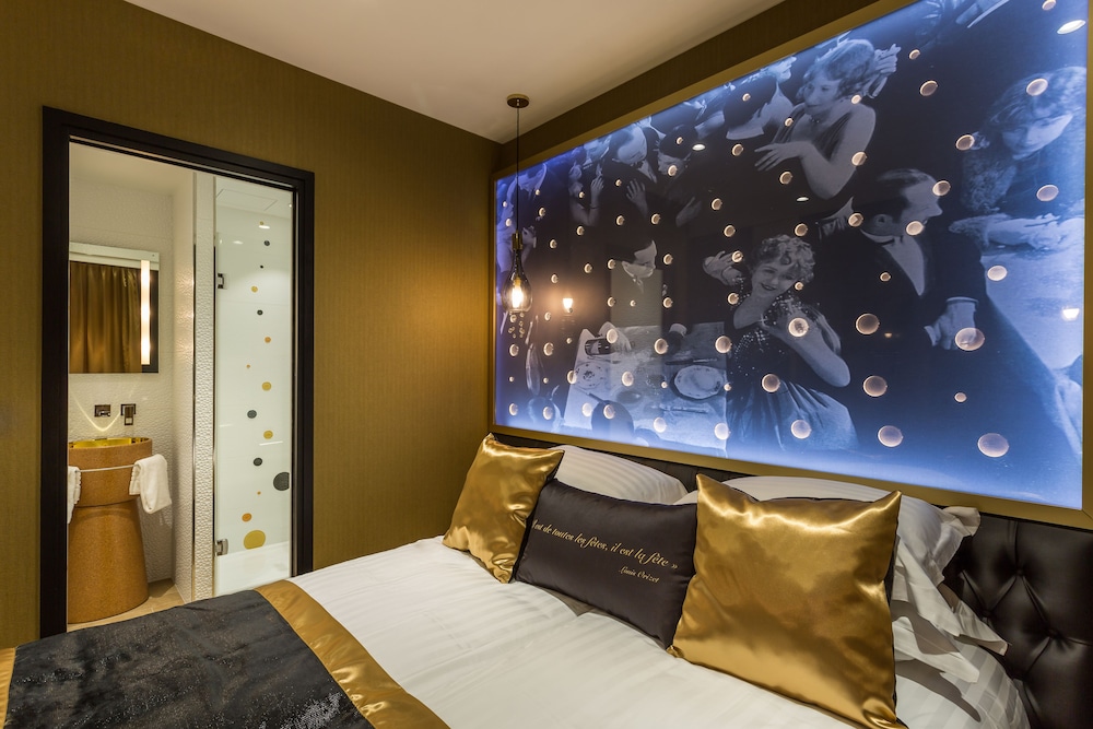 Habitación Deluxe doble del hotel Les Bulles de Paris. Foto 3