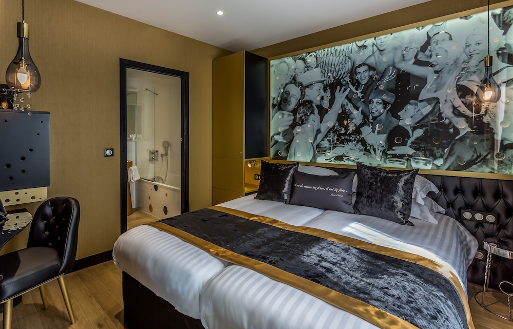 Habitación triple Deluxe del hotel Les Bulles de Paris