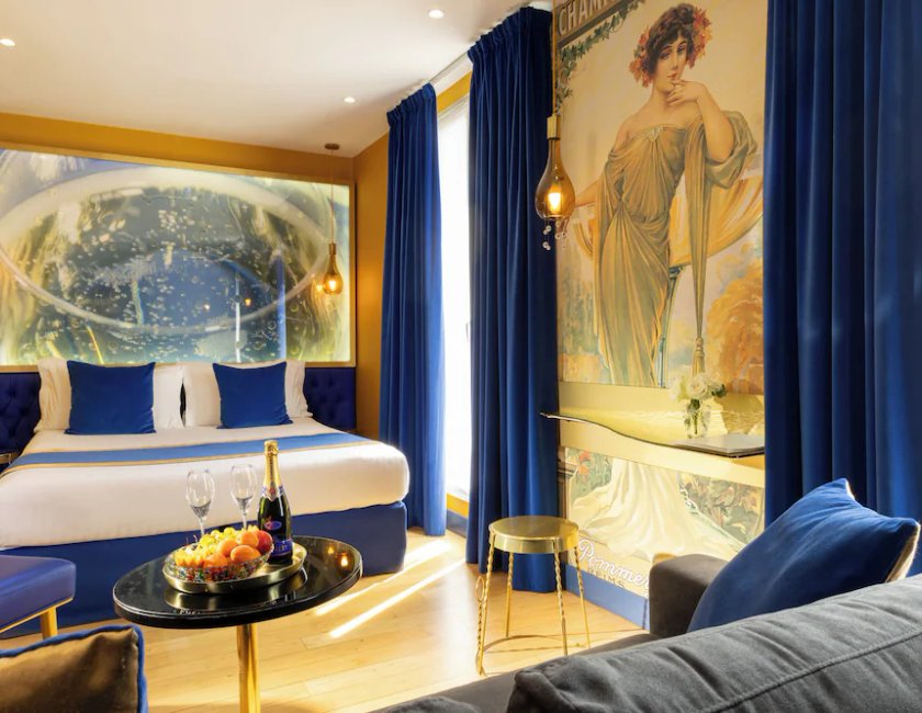 Suite del hotel Les Bulles de Paris. Foto 13
