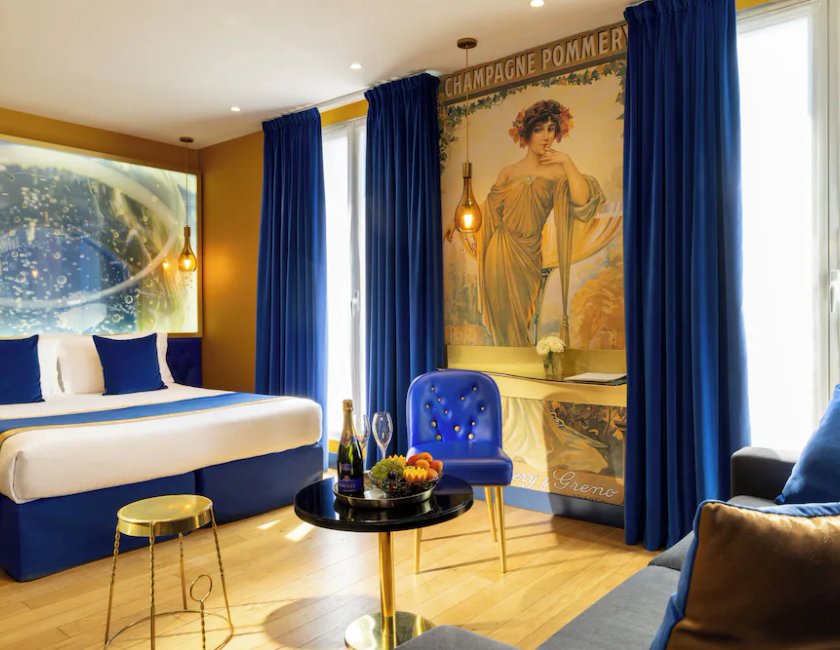 Suite del hotel Les Bulles de Paris. Foto 14