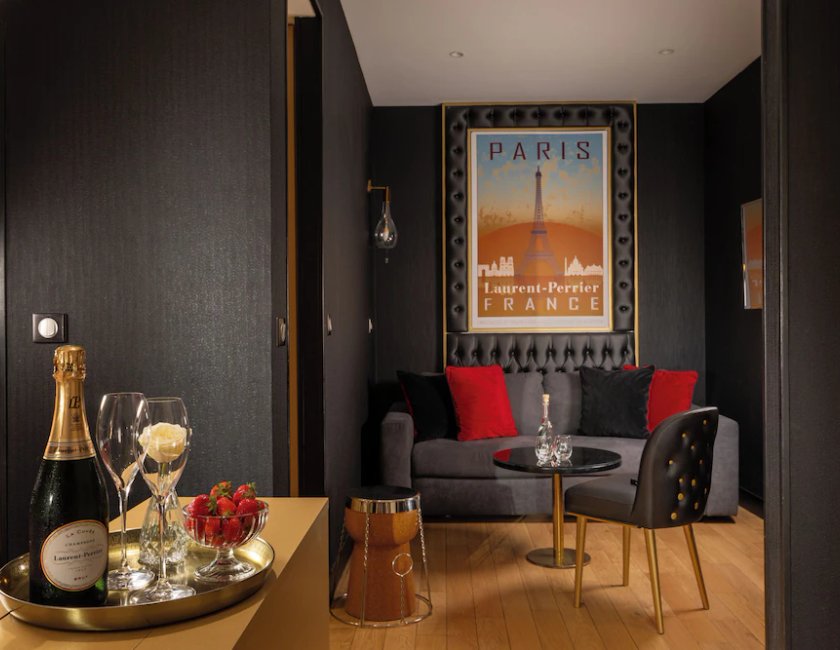 Suite del hotel Les Bulles de Paris. Foto 23