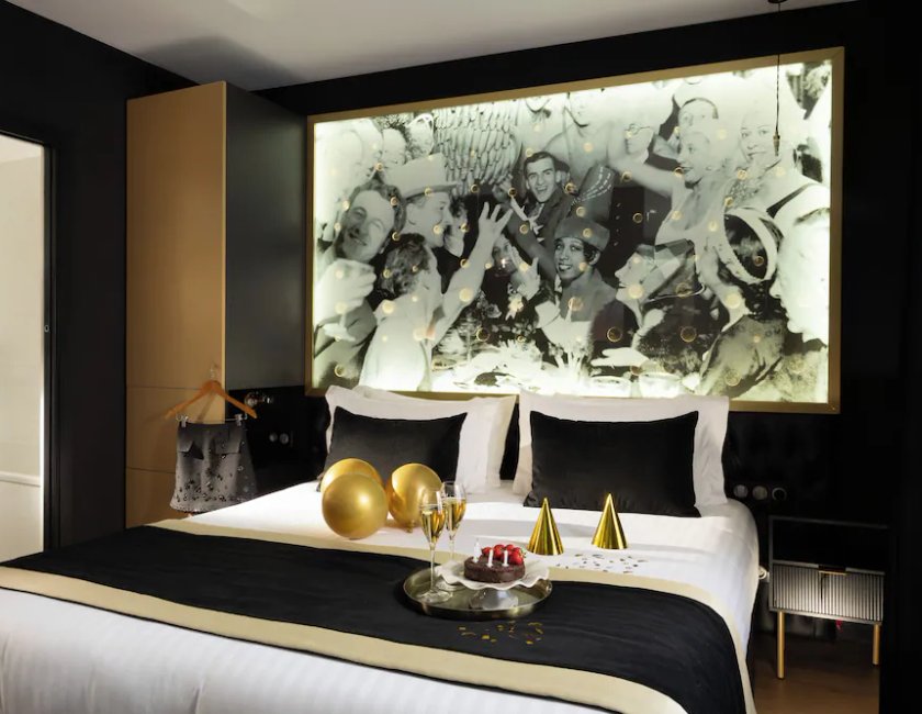 Habitación Superior del hotel Les Bulles de Paris. Foto 4