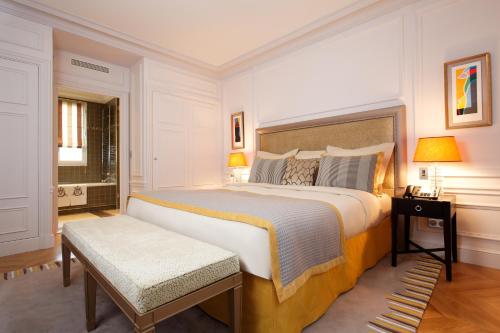 Suite Junior Deluxe del hotel Majestic Spa Paris. Foto 7