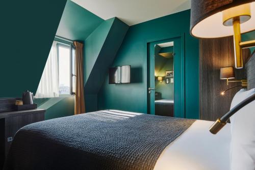 Habitación Individual Clásica Â del hotel Mercure Paris Tour Eiffel Pont Mirabeau. Foto 5