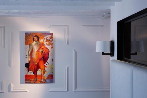 Habitación Doble con terraza del hotel Moliere. Foto 6