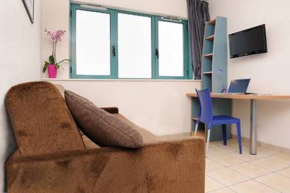 Estudio 2 camas del hotel Séjours & Affaires Rive Gauche - Serris. Foto 1