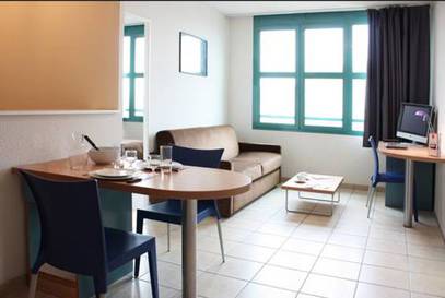 Apartamento 1 habitación del hotel Séjours & Affaires Rive Gauche - Serris