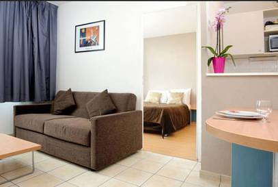 Apartamento 1 habitación del hotel Séjours & Affaires Rive Gauche - Serris. Foto 1