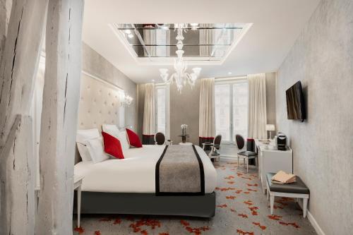 Suite Junior con cama extragrande del hotel Maison Albar Hotels Le Diamond