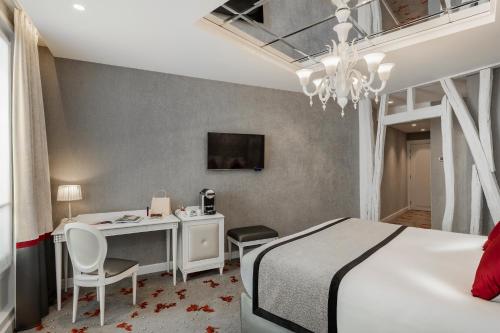 Suite Junior con cama extragrande del hotel Maison Albar Hotels Le Diamond. Foto 4