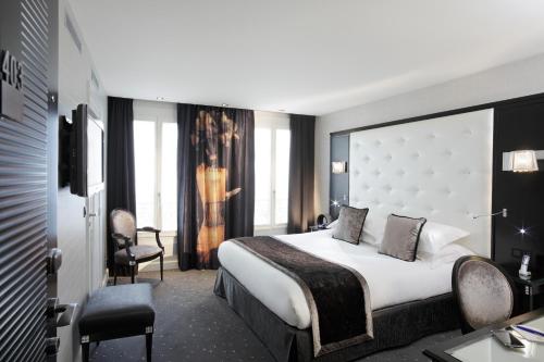 Habitación Superior con cama extragrande del hotel Maison Albar Hotels Le Diamond. Foto 4